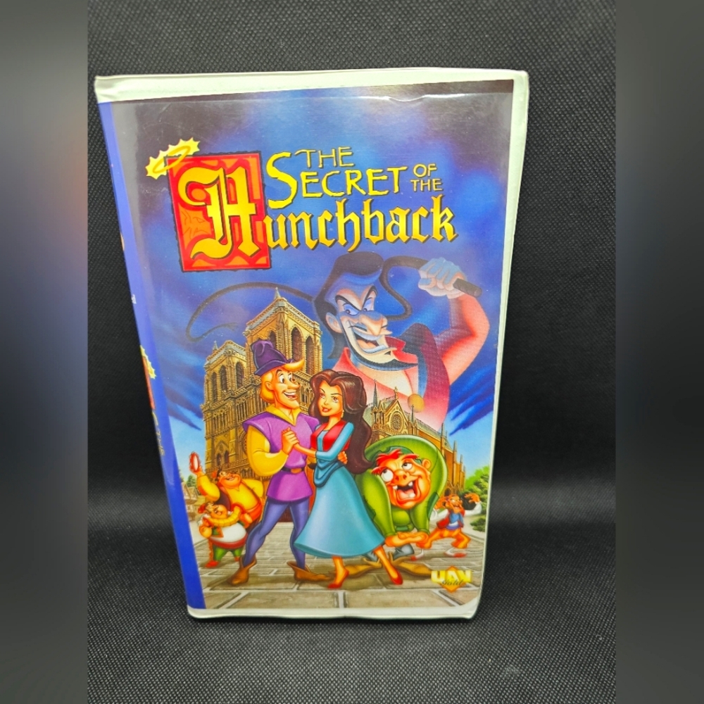 MCM UAV Gold "The Secret of the Hunchback" VHS 1283